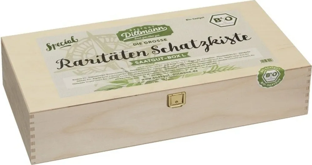 Klantfavoriet | Saatgut Dillmann Rariteiten Schatkist Biologische Zaadbox L