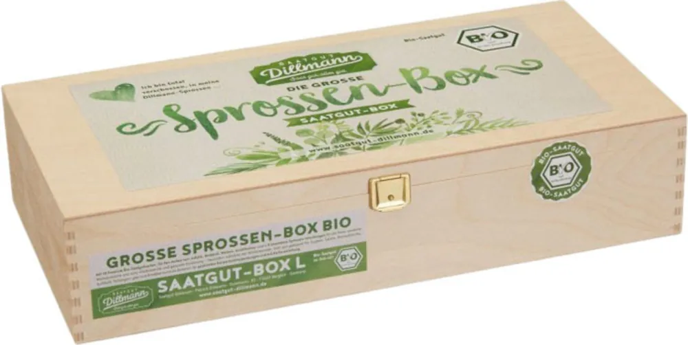 Tijdelijke aanbieding - Saatgut Dillmann Kiemgroentebox L Bio