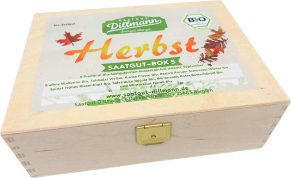 Saatgut Dillmann Herfst Zaadbox S Biologisch, Kartonnen doos | Outlet