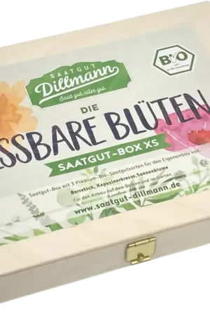 Nieuw gelanceerd | Saatgut Dillmann Eetbare Bloesems Biologische Zaadbox XS
