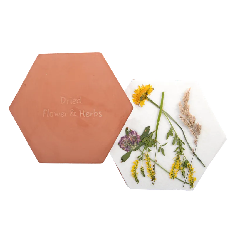 Uitverkoop | Esschert Design Magnetron Bloemen- en Kruidenpers