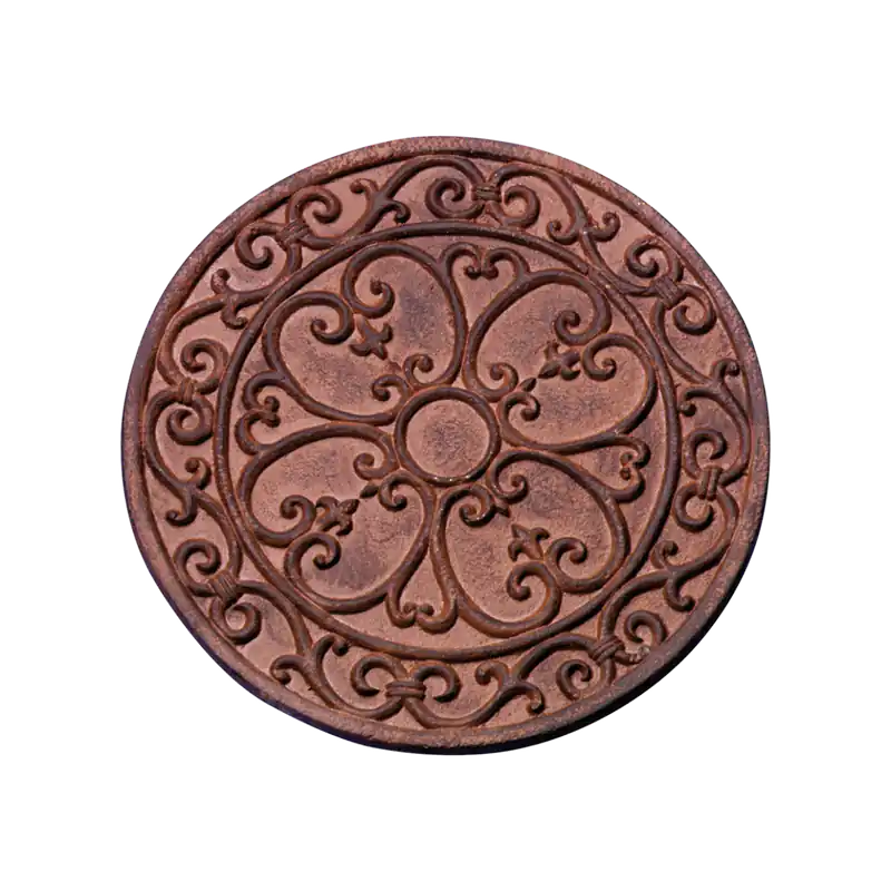 Esschert Design Treeplank ‘‘Bloemenpatroon" - Extra korting