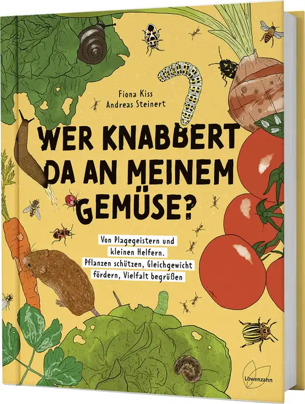 Populair | Löwenzahn Verlag Wer knabbert da an meinem Gemüse? (Duits)