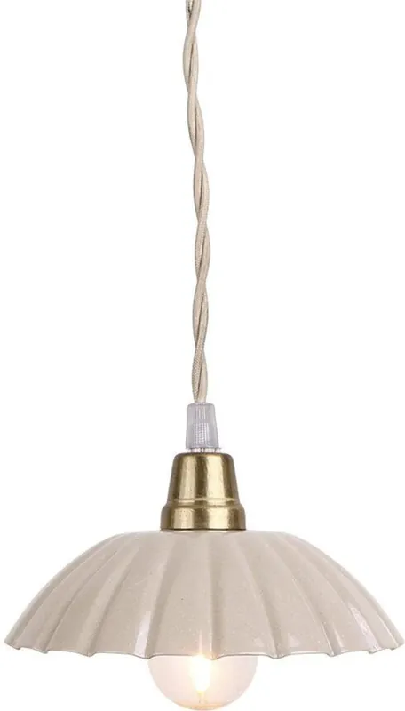 Strömshaga Hanglamp Ingrid, Small, Beige | Premiumkwaliteit