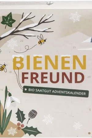 Uitverkoop - Mohnblume Biologisch Zaaigoed Adventskalender "Mijn Bijenvriend"