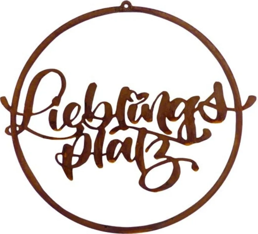Badeko Bordje "Lieblingsplatz" om op te Hangen | Trending