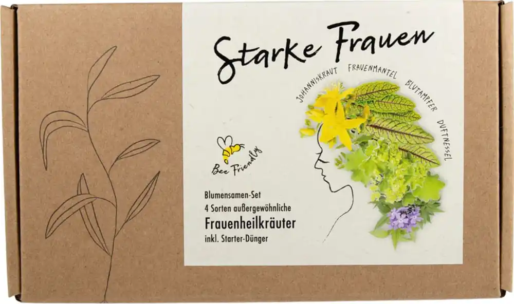 Nieuw gelanceerd | naturkraftwerk Kruidenzaadset "Sterke Vrouwen"