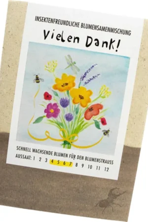 Eenvoudig retourneren - naturkraftwerk Zademix "Insektenfreundlicher Blumenstrauß"