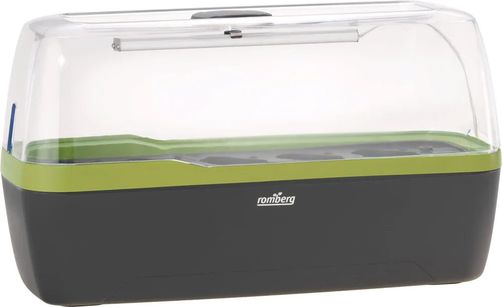 Romberg Kweektray & Plantenbak BoQube L PLUS LED, Antraciet-Zomergroen - Nieuw binnen