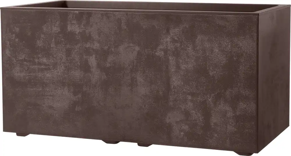 Gratis retourneren - Deroma Plantenbak Millenium 79 cm met Waterreservoir, Brownstone, Sandstone