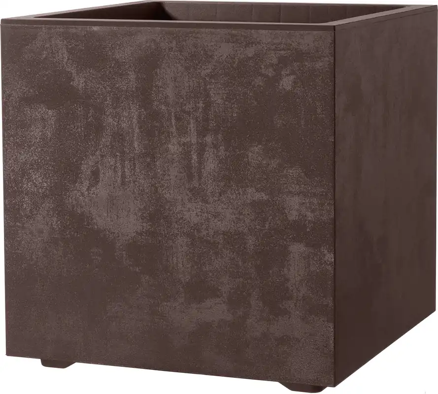 Laatste kans | Deroma Plantenbak Millenium met Waterreservoir, Brownstone, 49 cm