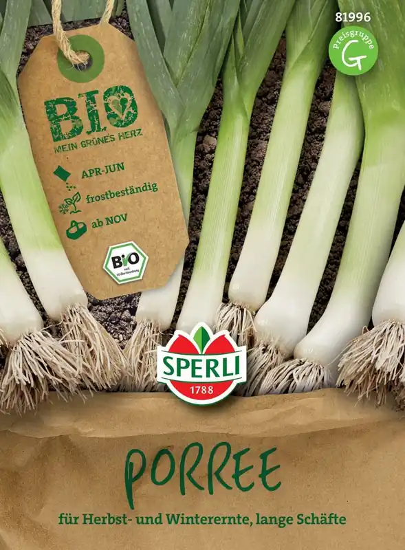 Sperli Biologische Prei "Autumn Giants 2 / Hannibal" - Premium