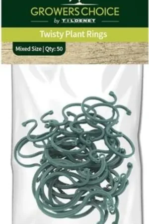 Growers Choice by Tildenet Twisty Plantenringen Mixed Size | Zolang de voorraad strekt