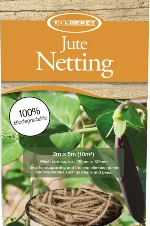 Haxnicks Jute Klimnet 2 x 5 m | Direct leverbaar