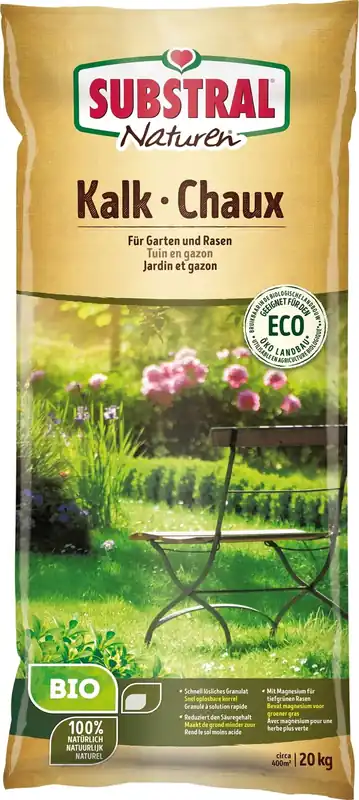 SUBSTRAL® Naturen® Kalk, 20 kg - Scherp geprijsd