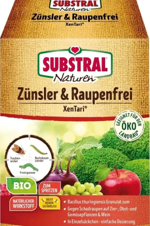 Hoge kwaliteit - SUBSTRAL® Naturen® Buxusmot- & Rupsvrij Xentari, 12 (12 g)