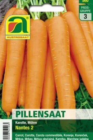 Topprijs - AUSTROSAAT Pillenzaad Wortel Nantes 2
