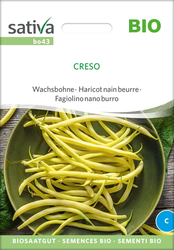 Bijna uitverkocht - Sativa Biologische Wasboon “Creso”