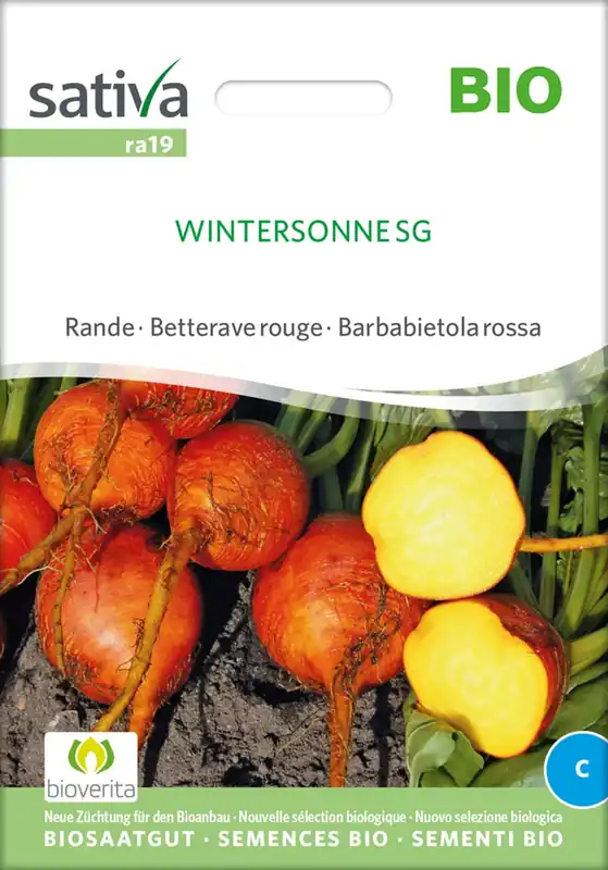 Vanaf nu beschikbaar - Sativa Biologische Rode Biet “Wintersonne SG”