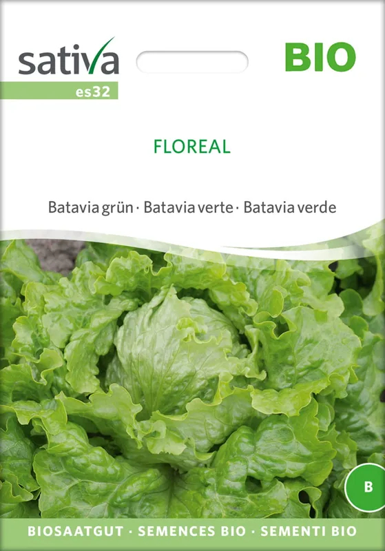 Actie | Sativa Biologisch Batavia Groen “Floreal”