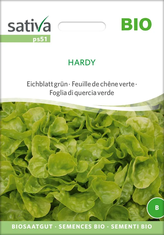 Sativa Biologisch Groen Eikenblad “Hardy” - Wees er snel bij