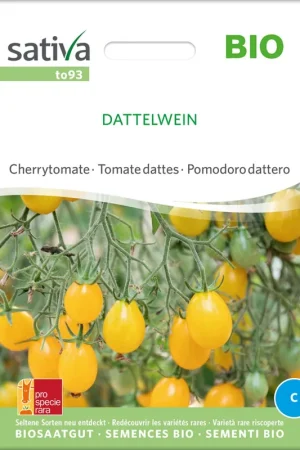 Veilig betalen | Sativa Biologische Dadeltomaat "Dattelwein"