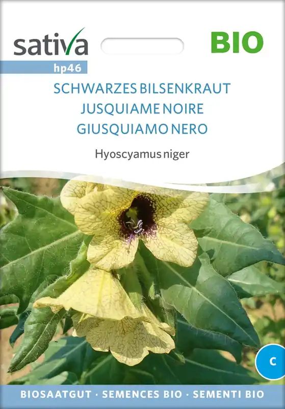 Sativa Biologische Zwarte Bilzekruid | Online kopen