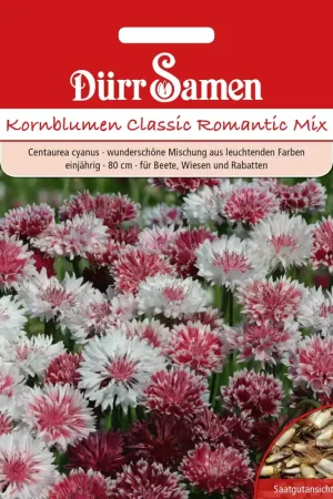 Dürr Samen Korenbloem Classic Romantic Mix | Zeer goed beoordeeld