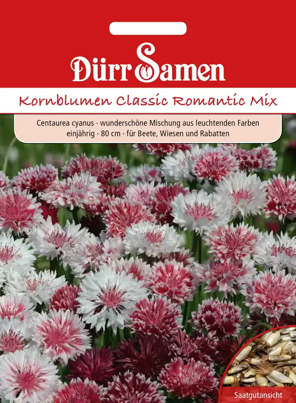 Dürr Samen Korenbloem Classic Romantic Mix | Zeer goed beoordeeld