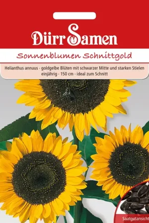 Dürr Samen Zonnebloem "Schnittgold" - Actie