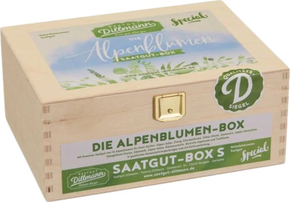 Saatgut Dillmann Alpenbloemen Zaadbox - S | Outlet