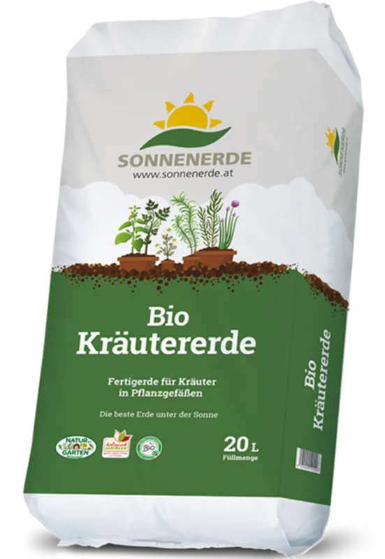 Sonnenerde Biologische Kruidengrond, 20 L | Actieprijs
