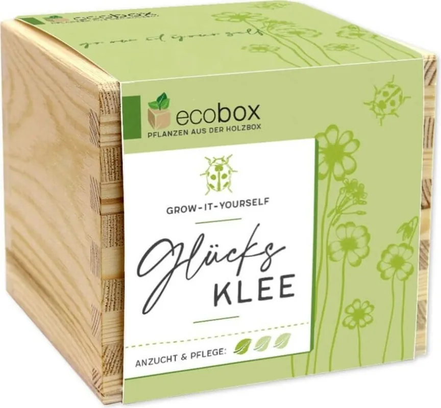 Rechtstreeks van de fabrikant | Feel Green ecobox "Geluksklavertje"