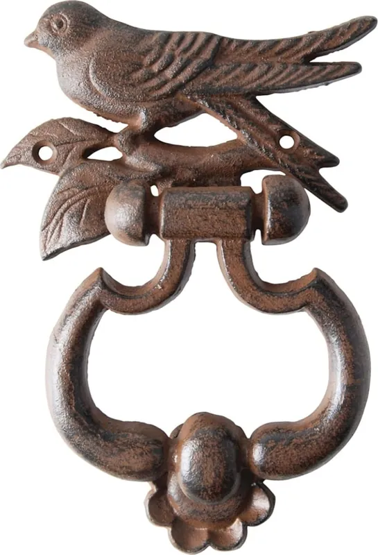 Net gelanceerd | Esschert Design Deurklopper "Vogel"