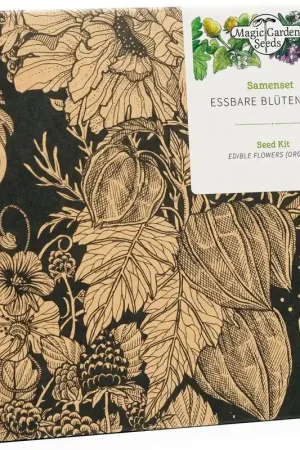Magic Garden Seeds Biologische Eetbare Bloemen Zaadset - Klaar voor verzending