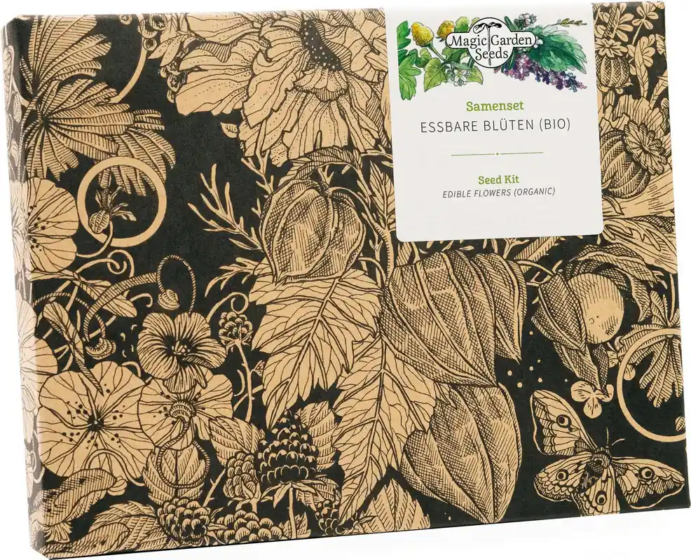Magic Garden Seeds Biologische Eetbare Bloemen Zaadset - Klaar voor verzending
