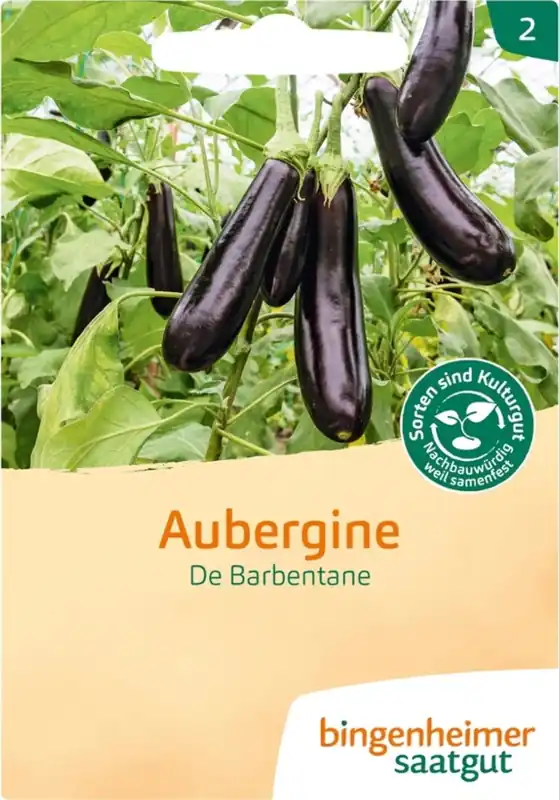 Bingenheimer Saatgut Aubergine "De Barbentane" - Populair bij klanten