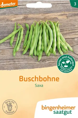 Direct bestellen - Bingenheimer Saatgut Struikboon "Saxa"