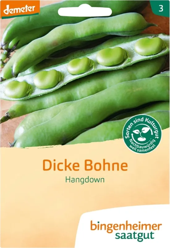Bingenheimer Saatgut Tuinboon "Hangdown Grünkernig" | Direct kopen