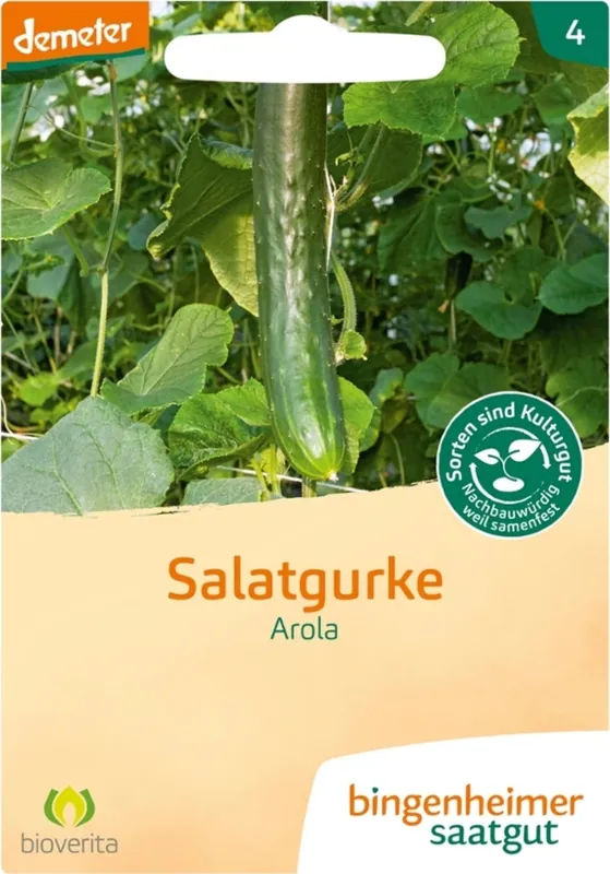 Bingenheimer Saatgut Slangkomkommer “Arola” - Nieuw in de shop