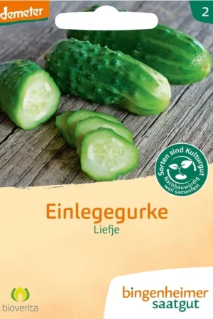 Eenvoudig retourneren - Bingenheimer Saatgut Augurk "Liefje"