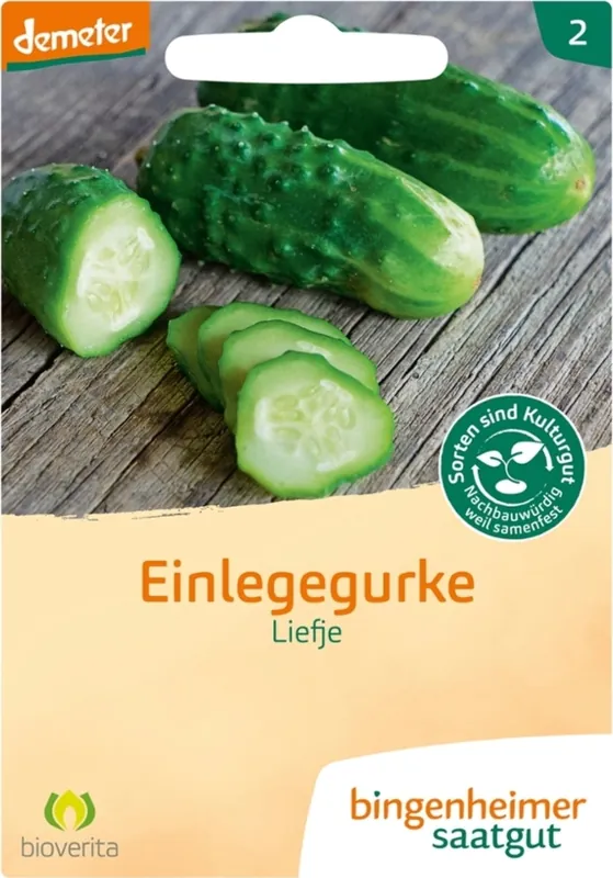 Eenvoudig retourneren - Bingenheimer Saatgut Augurk "Liefje"