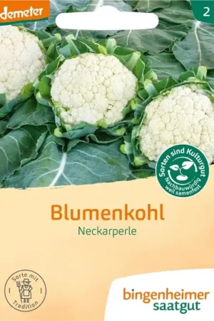 Bingenheimer Saatgut Bloemkool "Neckarperle" | Net binnen