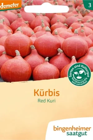 Bingenheimer Saatgut Pompoen Hokkaido “Red Kuri” - Meest verkocht