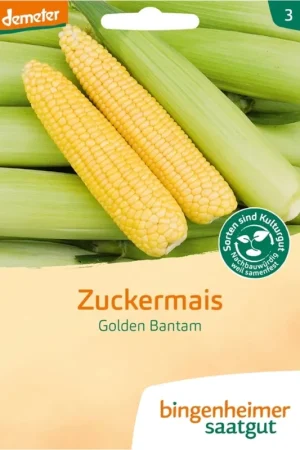 Voordeelprijs - Bingenheimer Saatgut Suikermaïs “Golden Bantam”