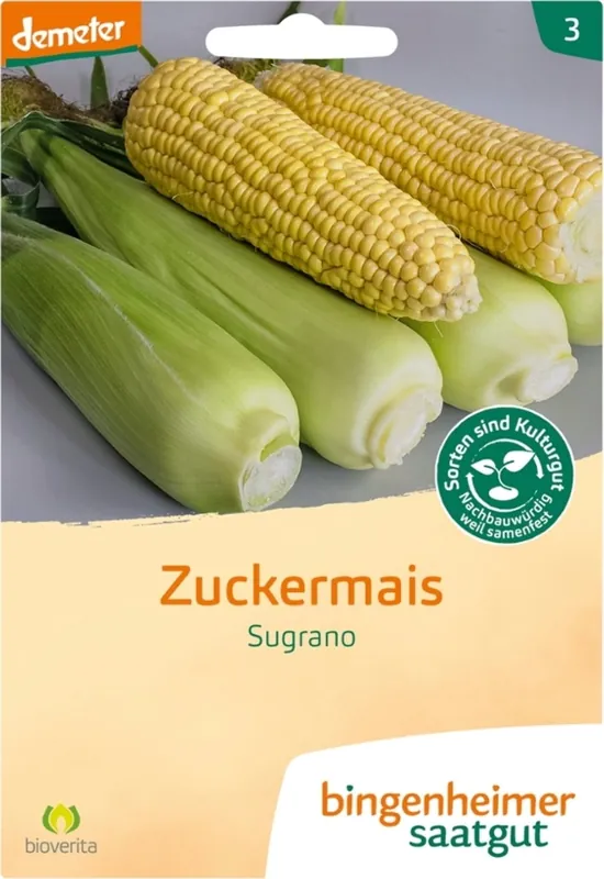 Favoriet van klanten | Bingenheimer Saatgut Suikermaïs "Sugrano"