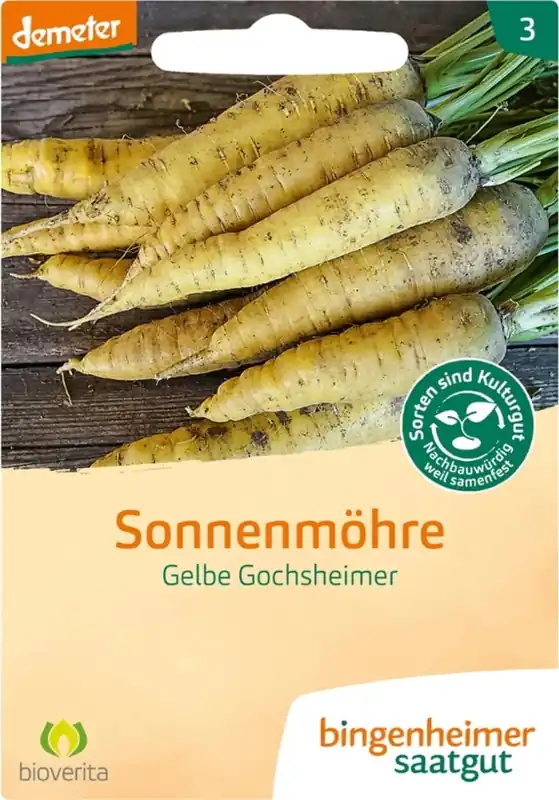 Bingenheimer Saatgut Wortelen, Laat “Gele Gochsheimer” - Scherp geprijsd