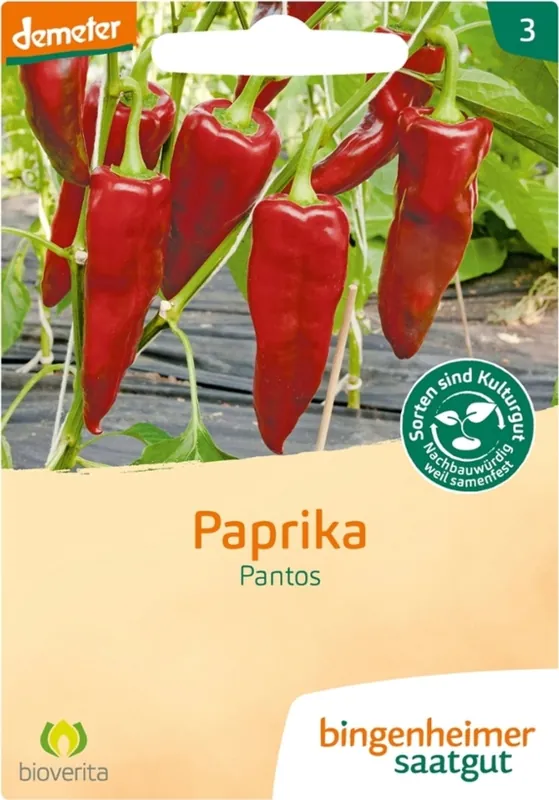 Extra korting | Bingenheimer Saatgut Paprika "Pantos"