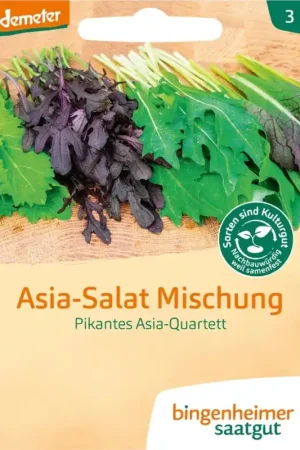 Bingenheimer Saatgut Aziatische Slamix "Pikantes Asia-Quartett" - Voordelig
