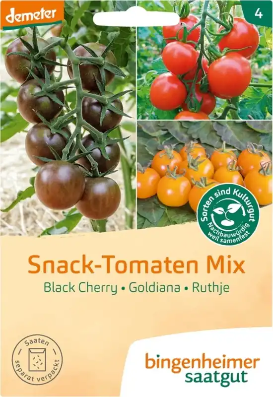 Meest verkocht | Bingenheimer Saatgut Tomatenmix “Snack Tomatenmix”